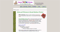 Desktop Screenshot of hawaiirainbowworms.com